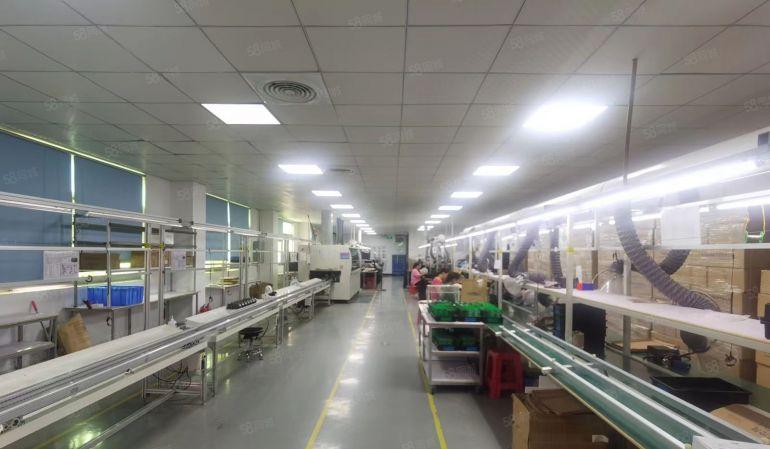 水口一楼720方二楼1350方带精装修办公红本厂房招租可分租