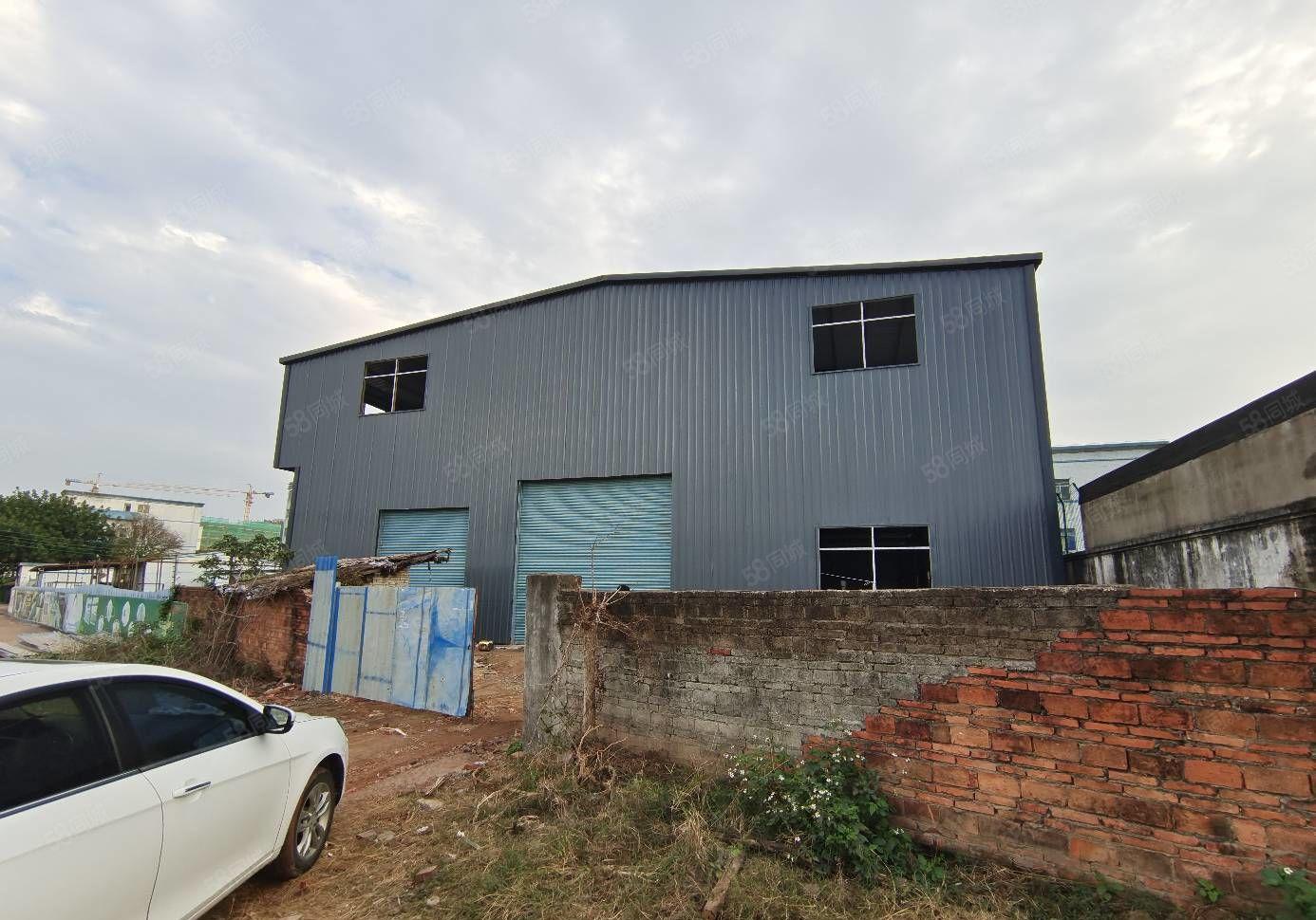水口新建钢构一楼1000平方厂房出租，大马路边