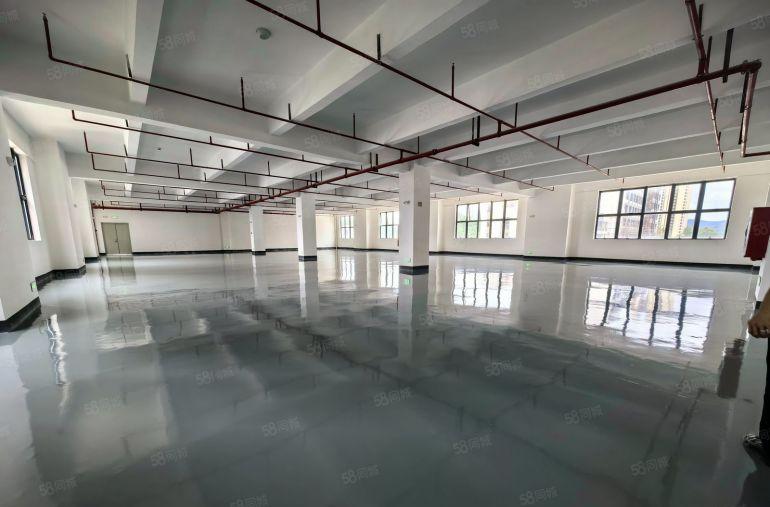 三栋数码园单层1000平标准厂房，原房东实际面积带装修地坪漆