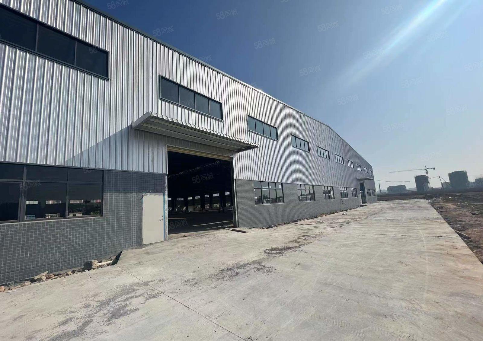 马安新乐12000平米全新单层滴水10米高钢构厂房出租