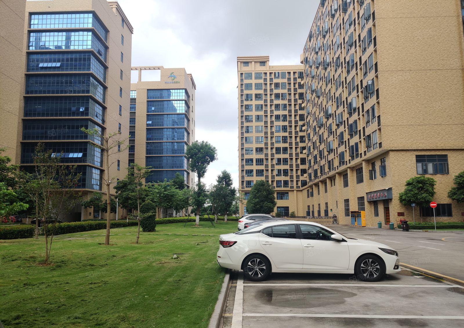 惠州水口花园式红本厂房精装修1200平方四部三吨电梯可办环评