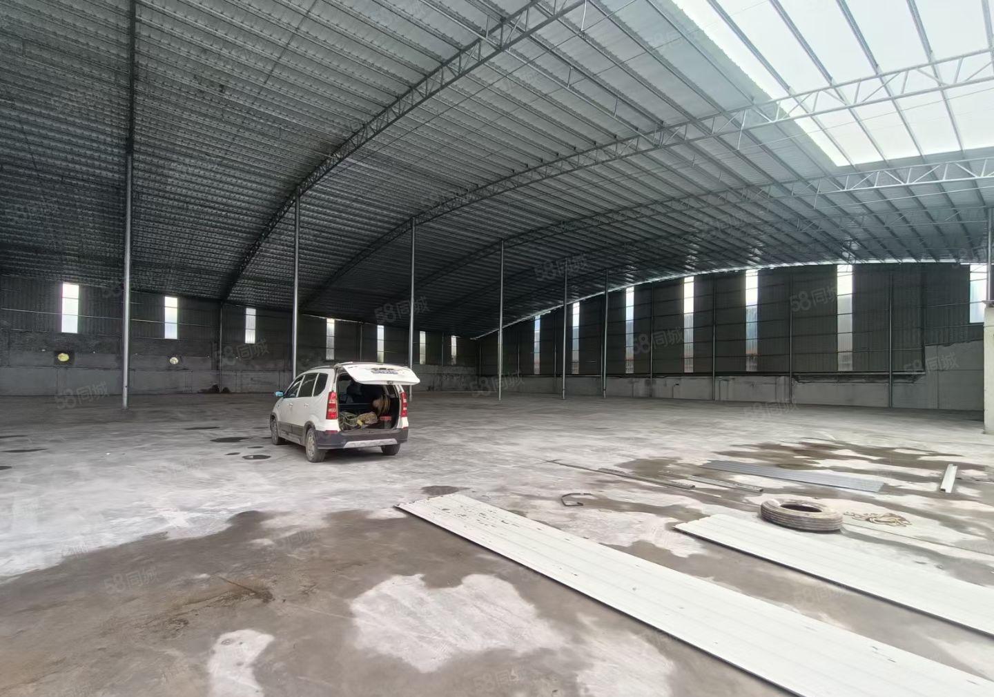 惠州市下角 独院单一层全新4280平钢构厂房出租滴水9米