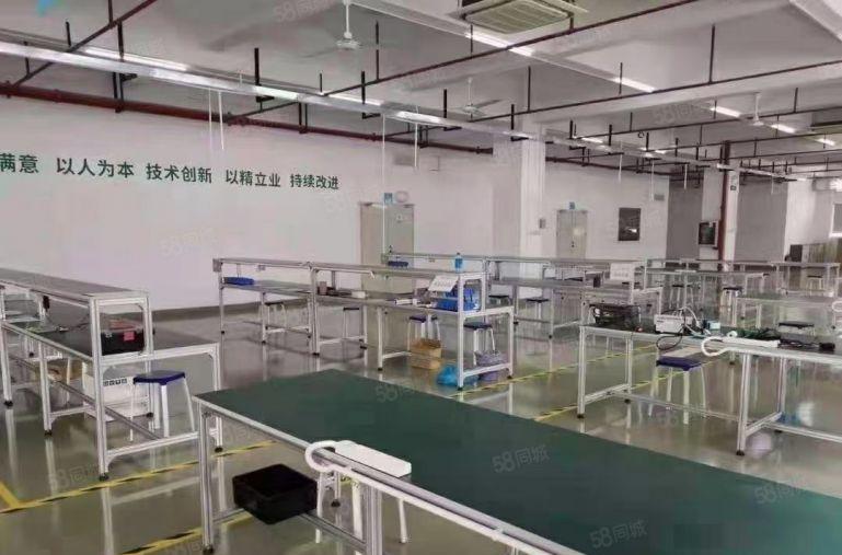 水口工业区新出楼上800平现成装修办公室仓库厂房低价出租