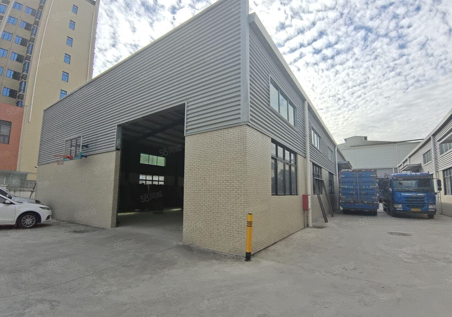 水口原房东工业园一楼标准独栋钢构厂房750平方 现成装修