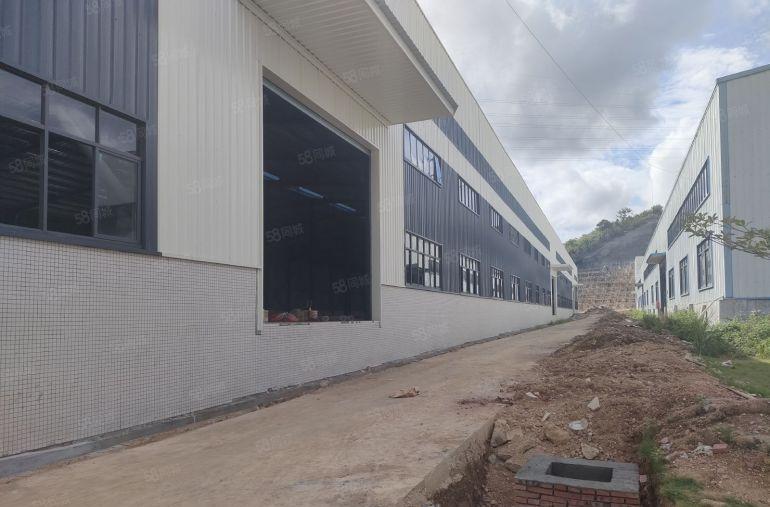 房东特价出租2000平方重工业单一层10米钢构厂房一品独院