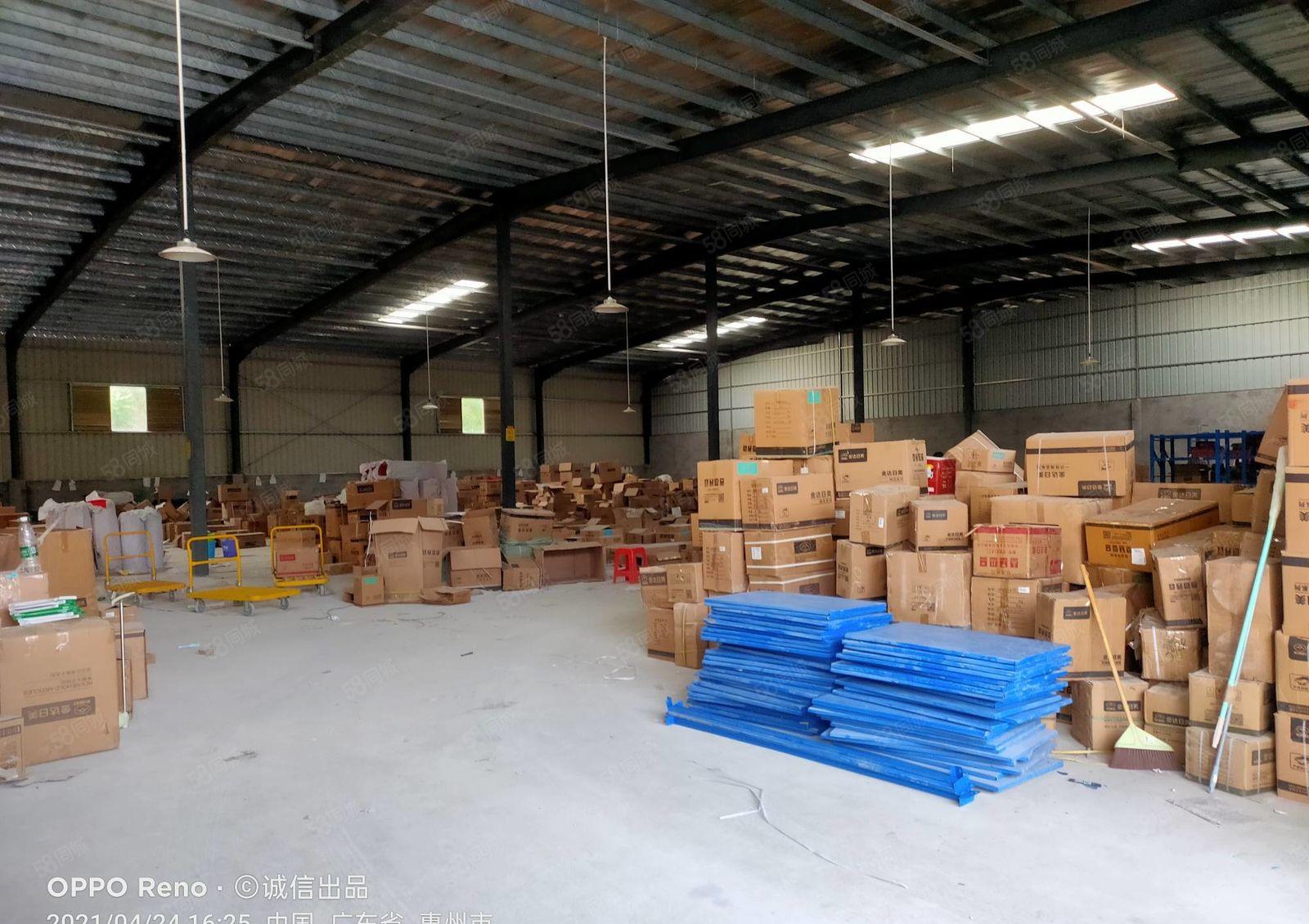 惠城区小金四角楼标准钢构3000厂房（1000平起分租）