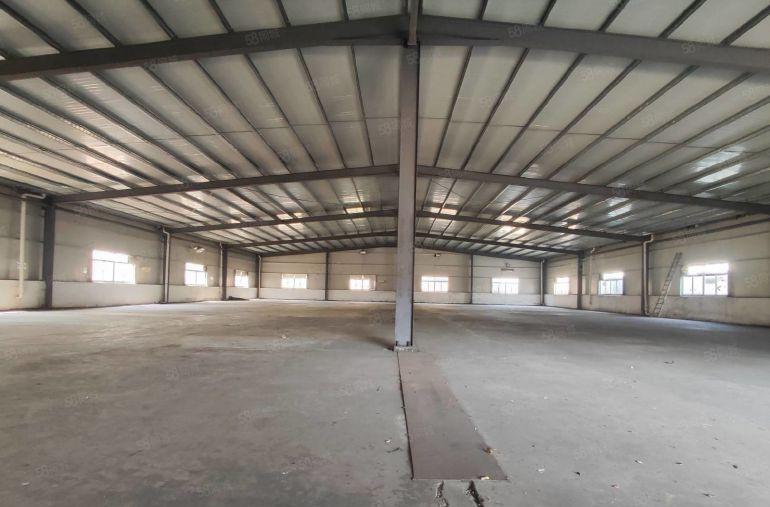 300平起分！16块河南岸原房东独院7米钢构厂房仓库出租