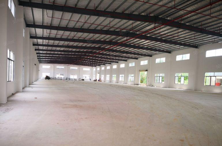 水口中心地段   全新钢结构厂房8000平米出租，滴水8米~