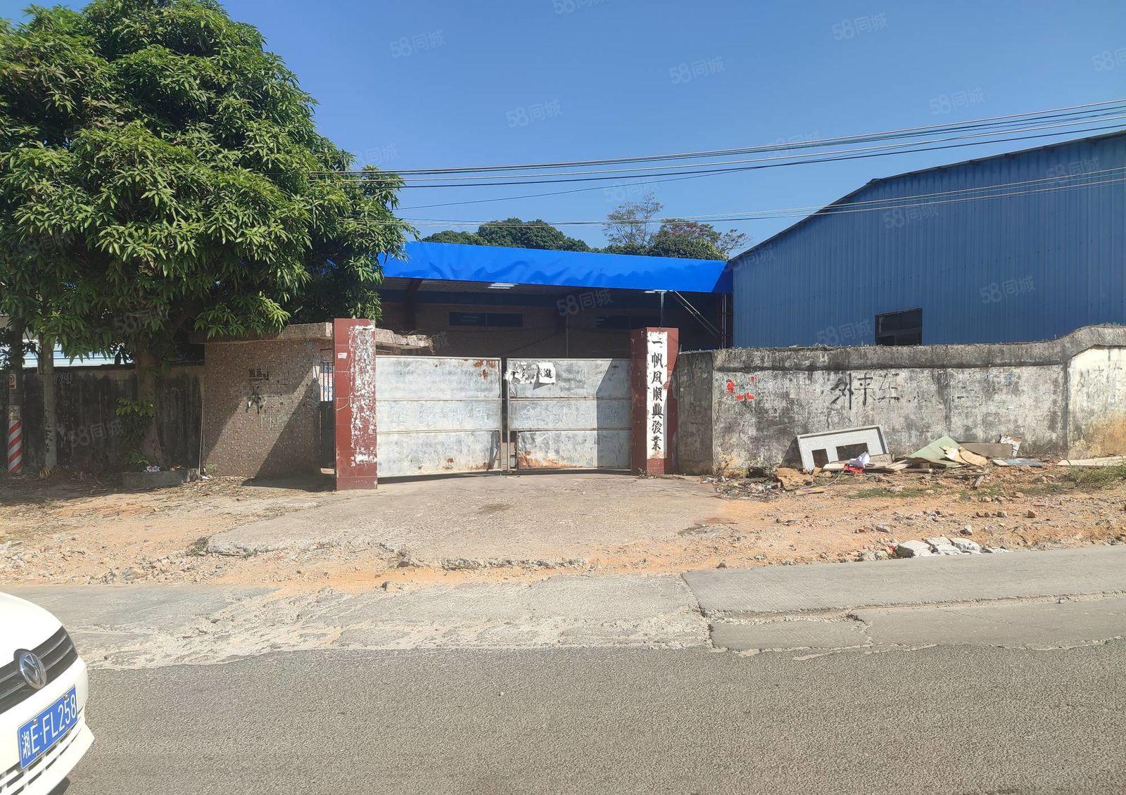 惠阳新圩塘吓独院钢构2200平方出租后面靠山可做污染