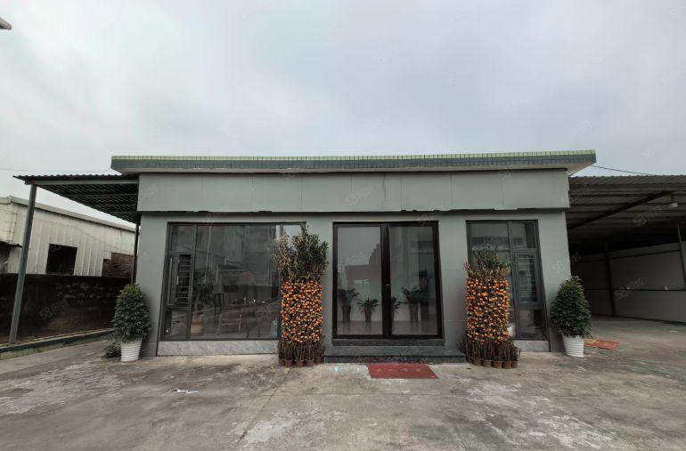 空地超大现成办公室镇隆2400平原房东独门独院钢结构厂房出租