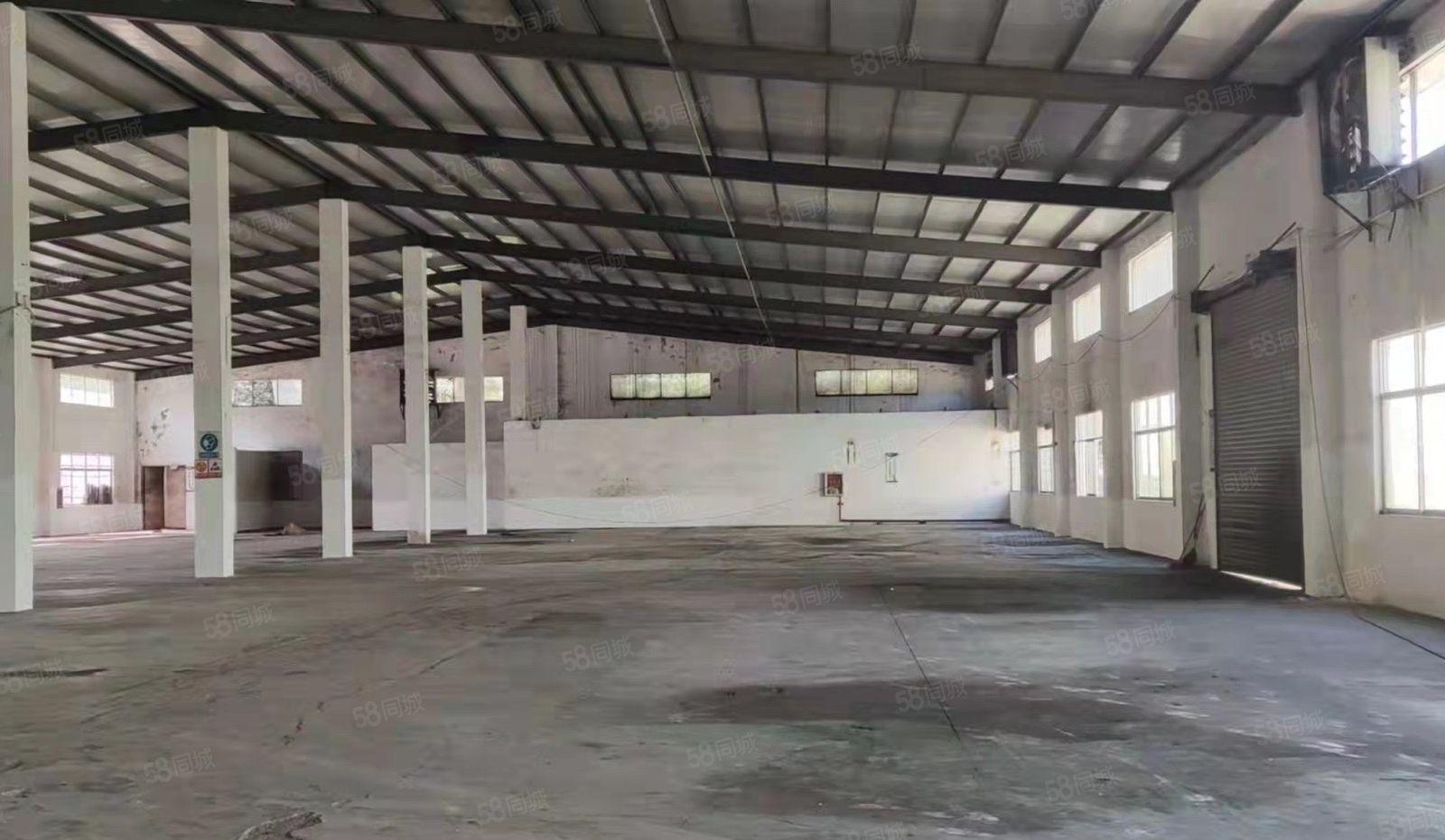 惠阳新圩8米高2600原房东钢构厂房仓库出租现成装修可办环评