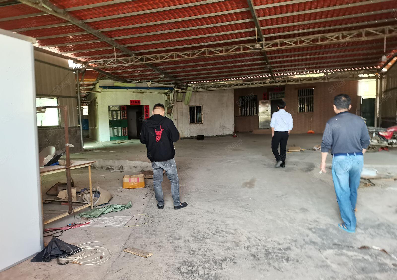 9元独门独院1000平方新圩塘口原房东钢构厂房仓库出租无公摊