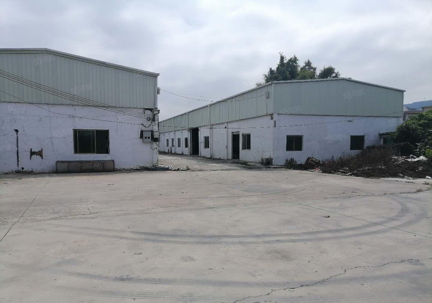 惠阳新圩2800独院钢构厂房仓库出租大空地原房东可办环评