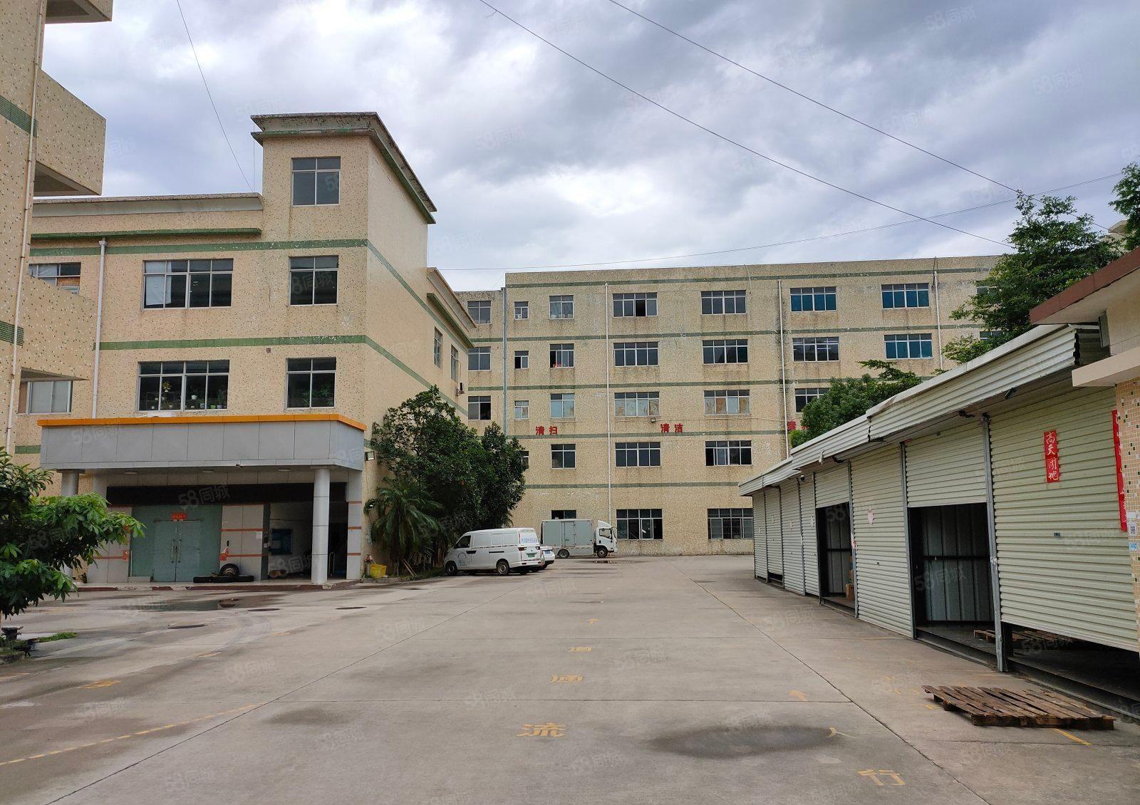 秋长白石黄氏工业园原房东红本标准一楼厂房1500平出租可分租