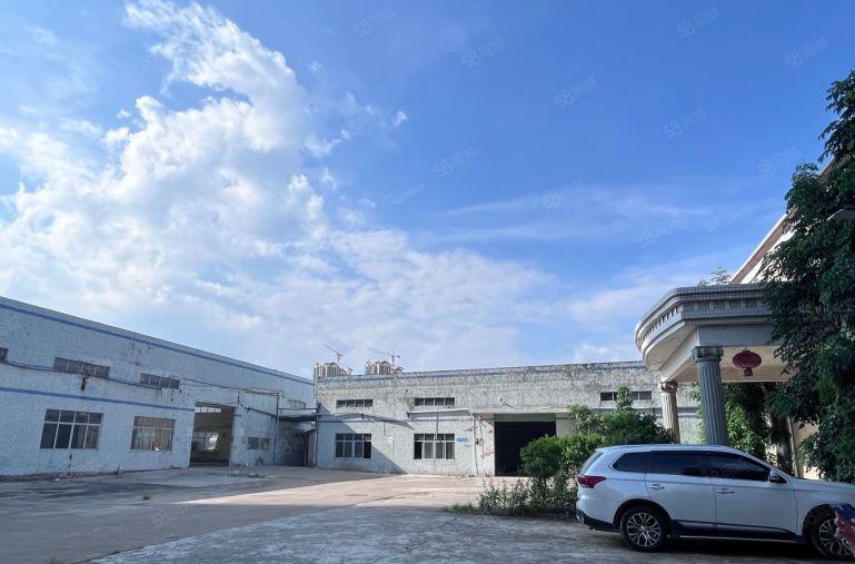 惠阳淡水原房东独门独院9米高砖墙钢构厂房低价出租