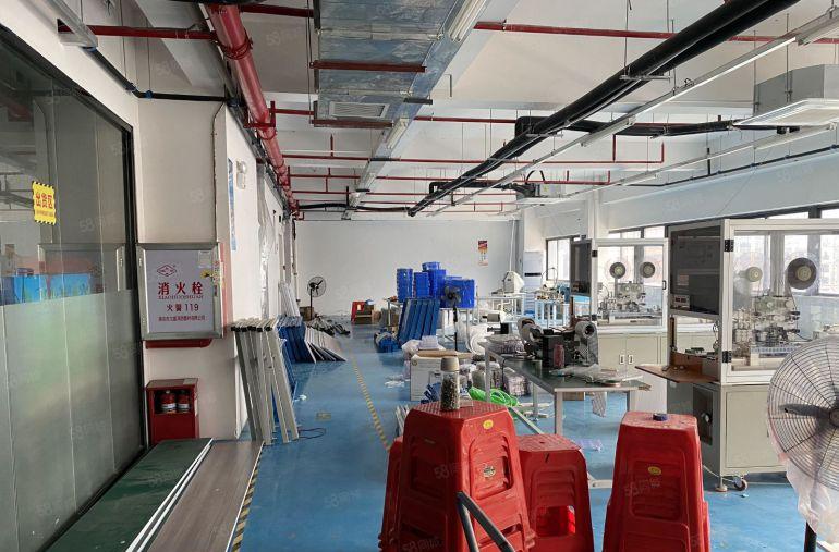 惠州市带精装修厂房三楼500平方水电齐全
