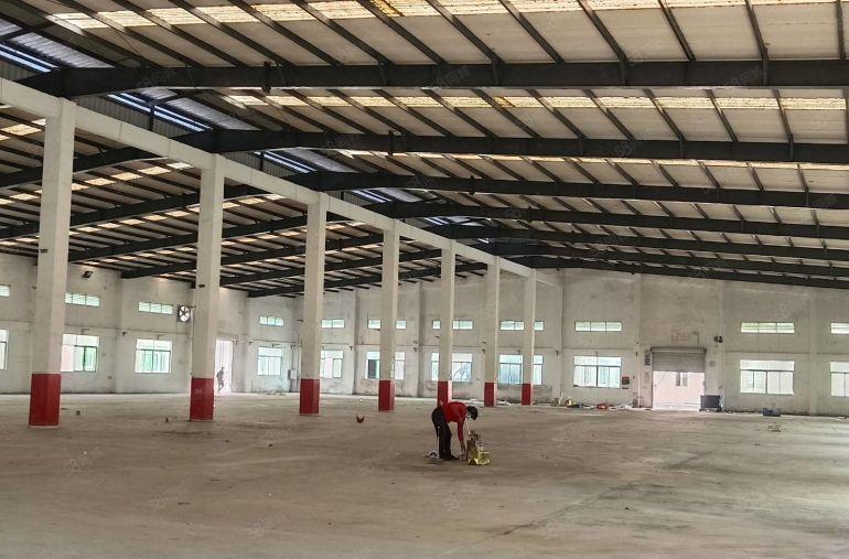 平潭花园式单一层钢构厂房1500平租金10元