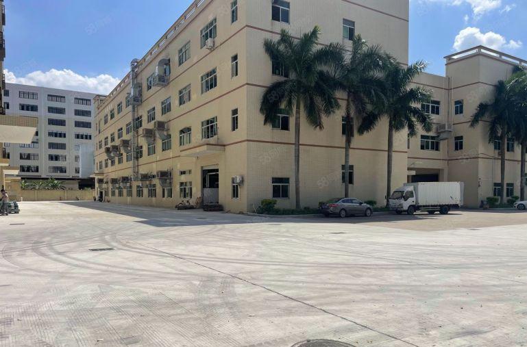 秋长白石原房东楼上单层面积1000平现成办公室厂房低价出租