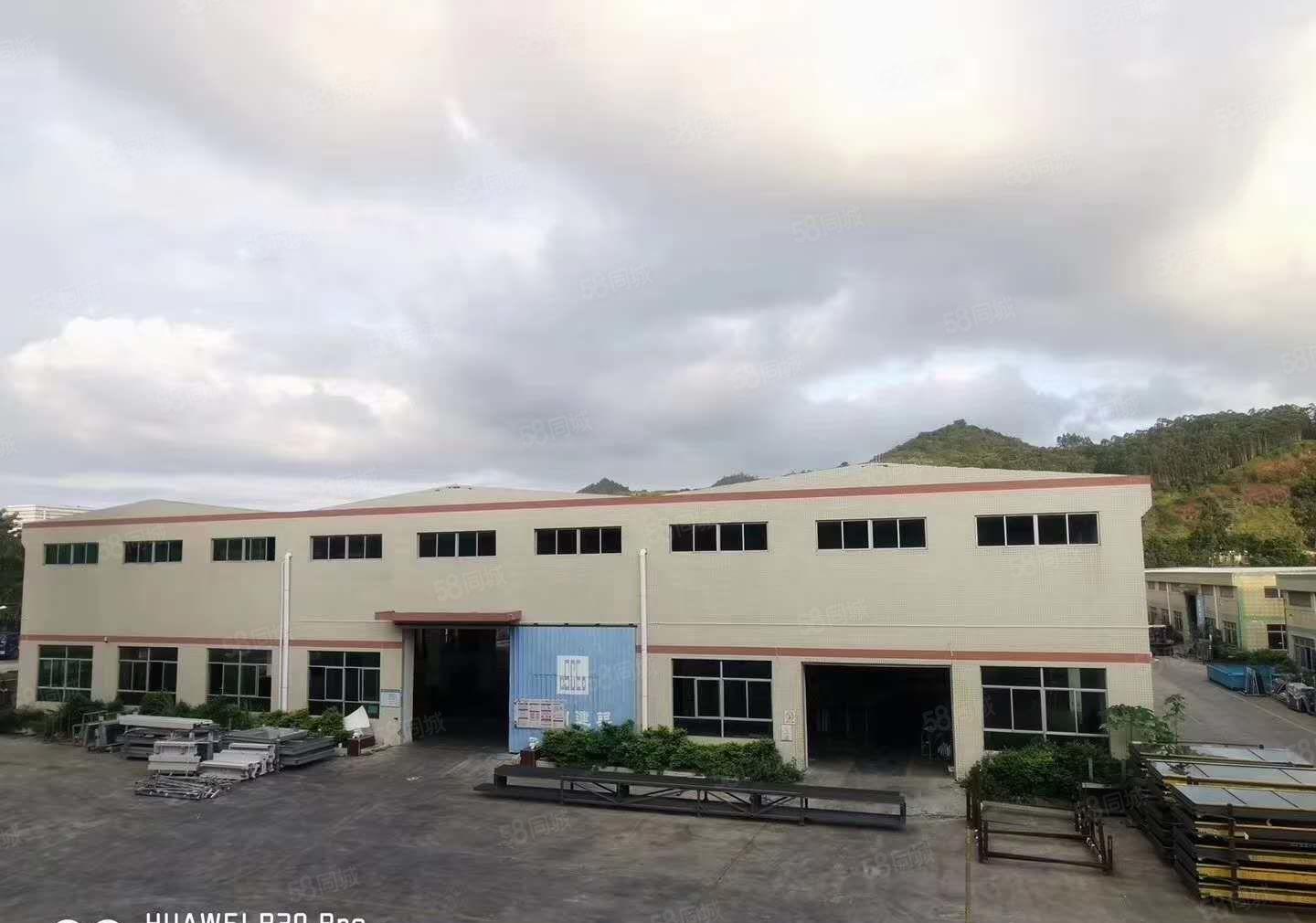 独门独院钢构出租！惠阳三和带行车钢构厂房分租