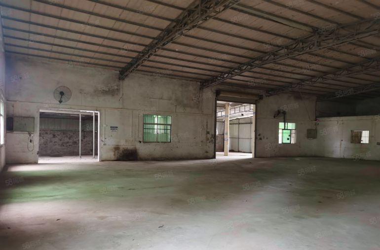 原房东独院10块！现成喷油红本厂房偏安一隅位置安静行业不限