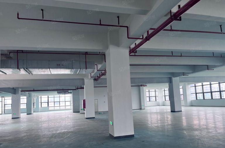 惠阳沙田楼上现成装修5000平厂房低价出租，可分租价格好谈