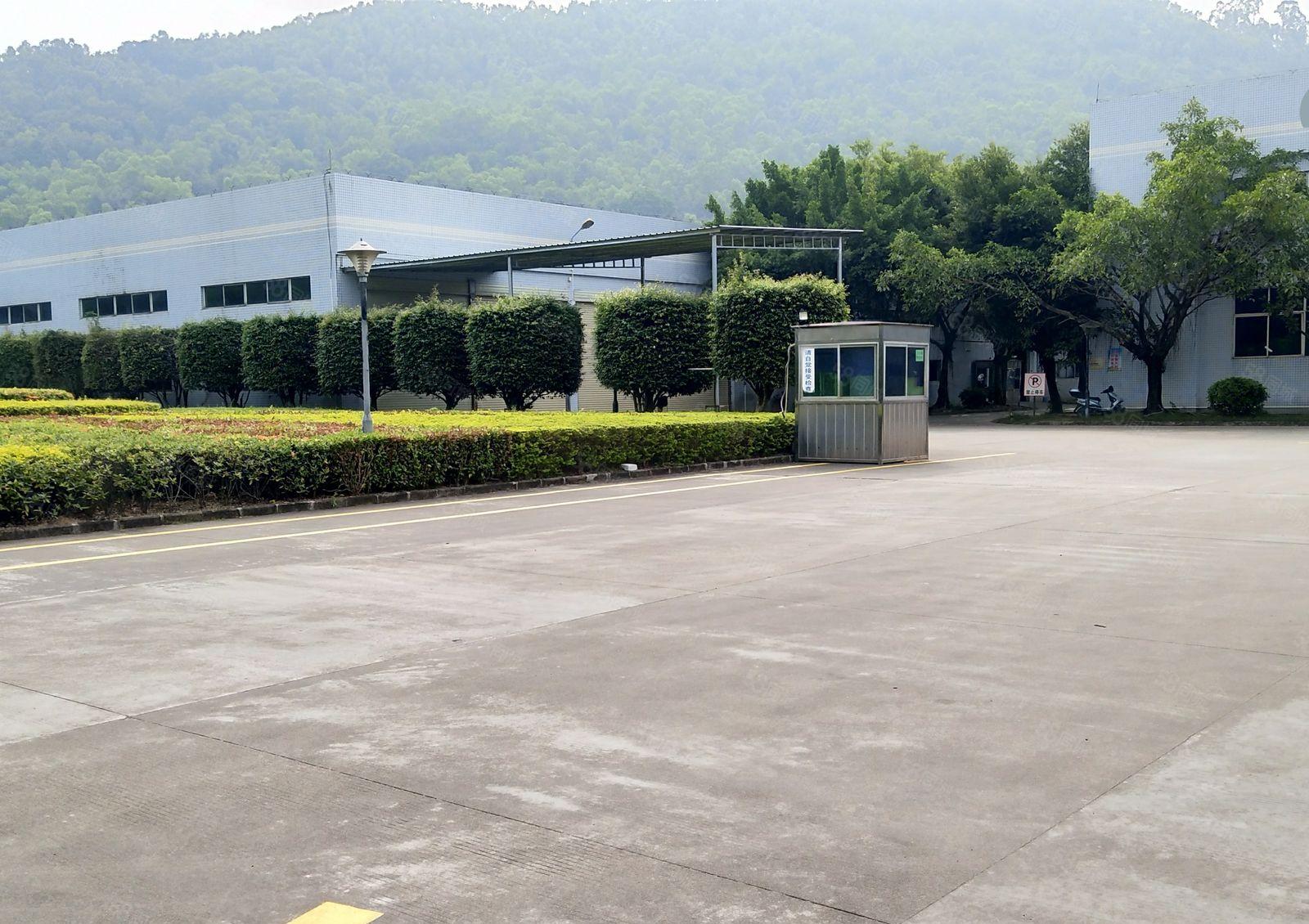 单一层10米高钢结构厂房出租，共10000平方，可分租