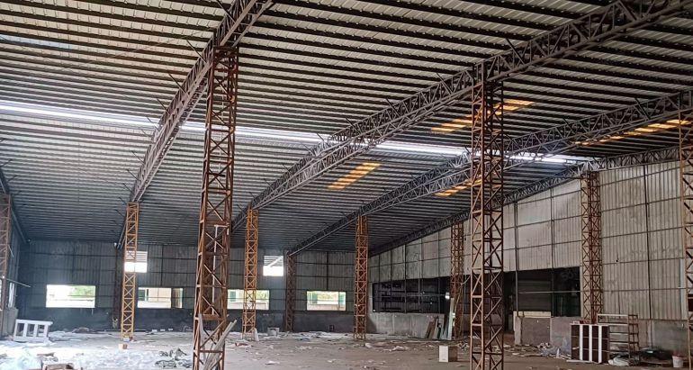 新圩镇约场原房东钢构独院厂房招租13元一平不限行业