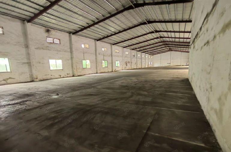 惠阳新圩2000平钢构厂房低价出租超大空地原房东实际面积出租
