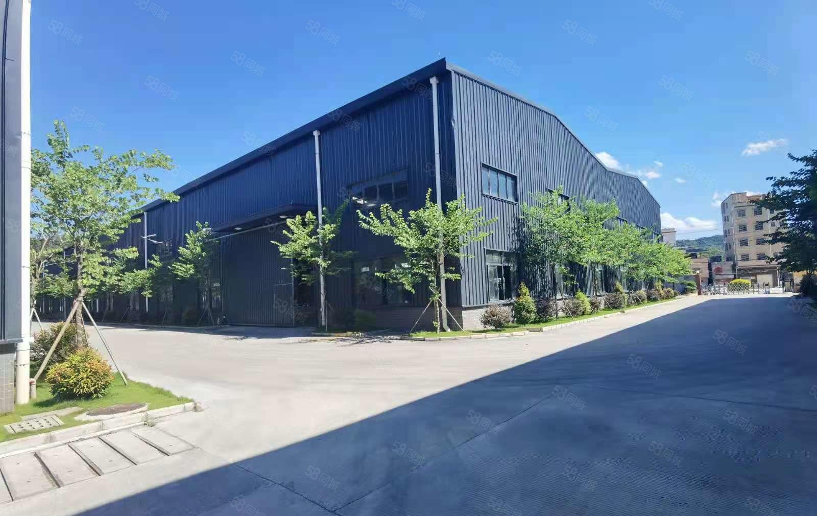 13元一平方秋长镇钢构厂房出租12000平方可分租