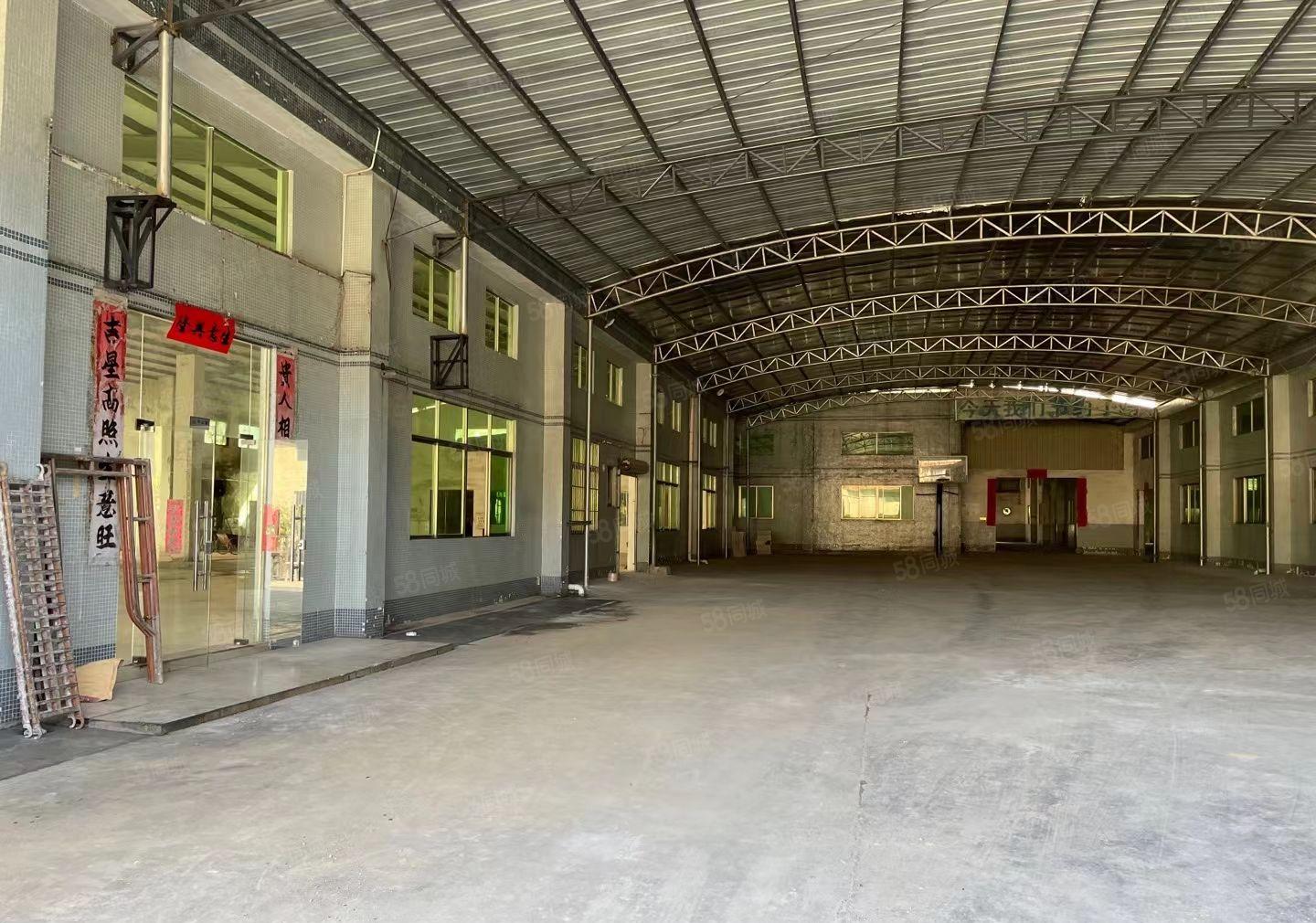 惠阳区新圩靠山边工业园钢构厂房滴水8米面积4125平方招租