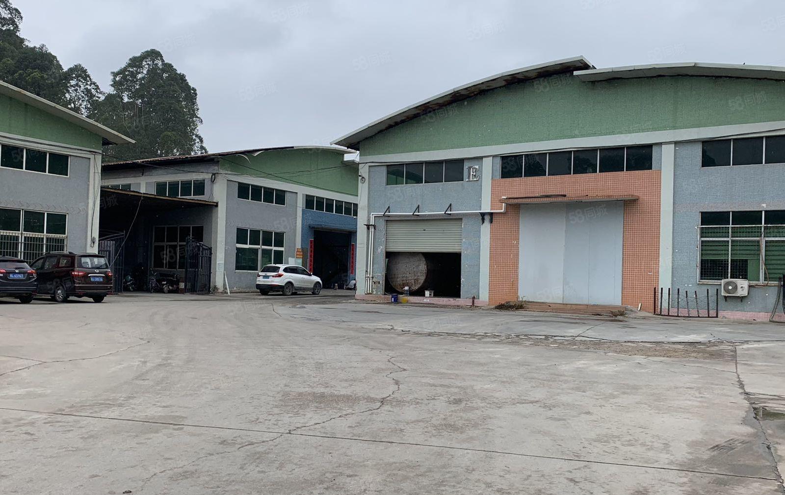 惠阳秋长岭湖原房东工业区独栋钢构厂房660平米出租可做污染