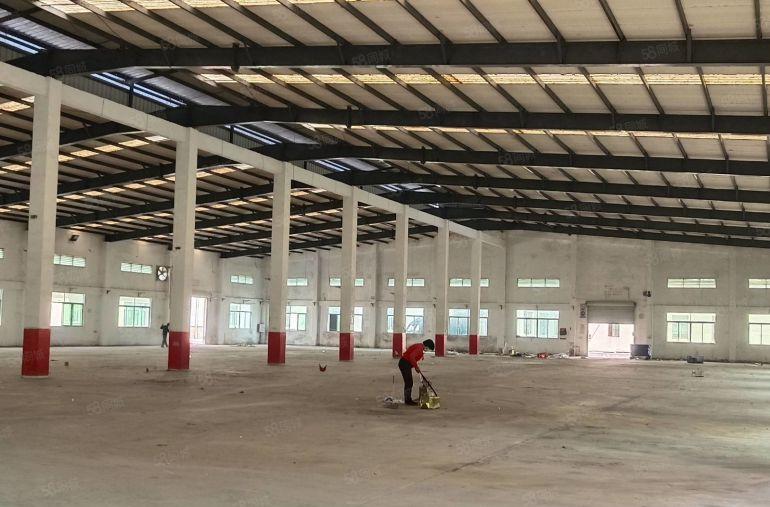 平潭花园式单一层钢构厂房1500平租金10元