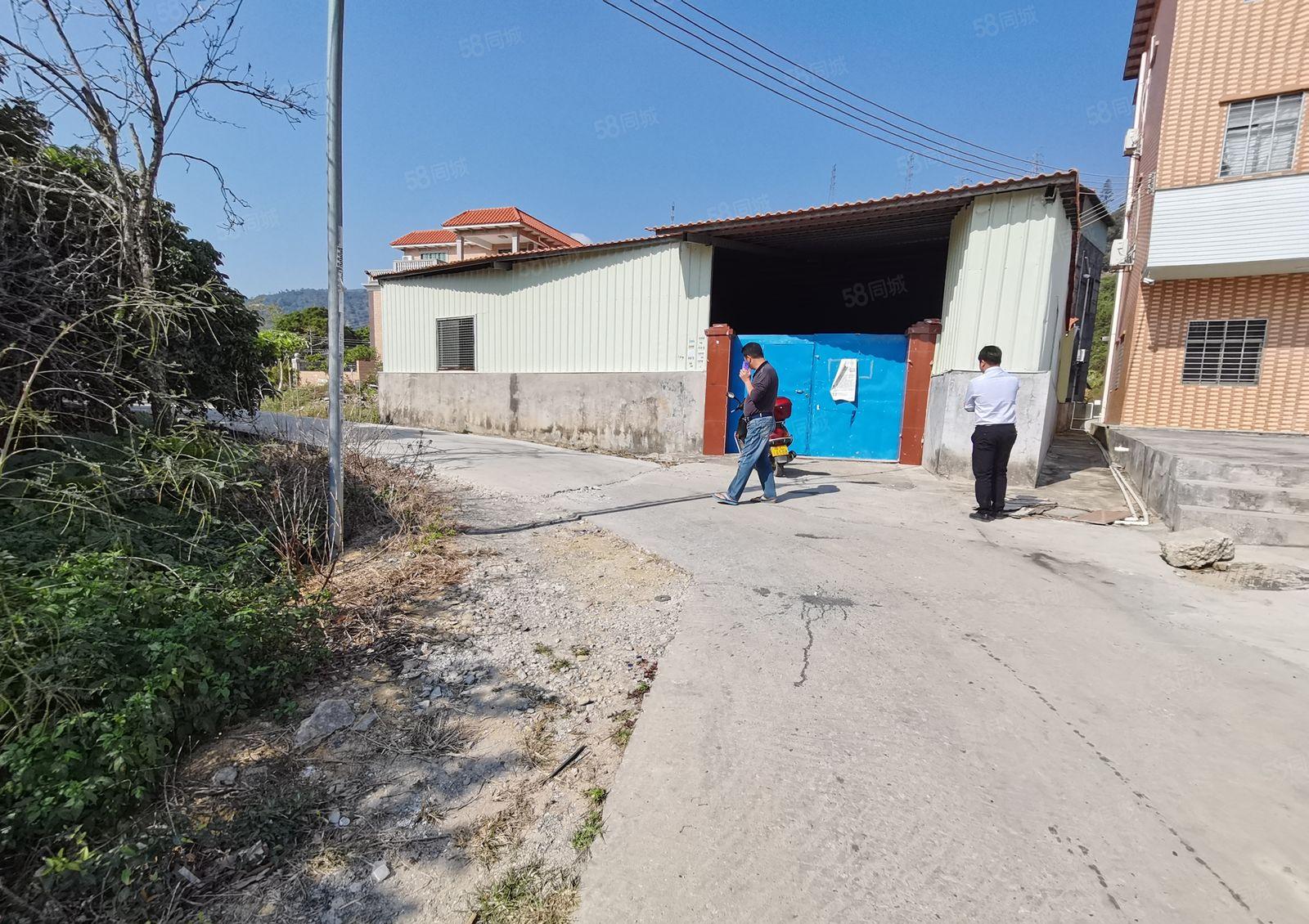 9元独门独院1000平方新圩塘口原房东钢构厂房仓库出租无公摊