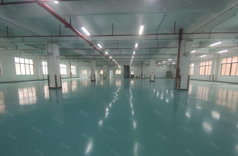 秋长工业园标准厂房带装修可分租500平方秋宝路高速口空地大