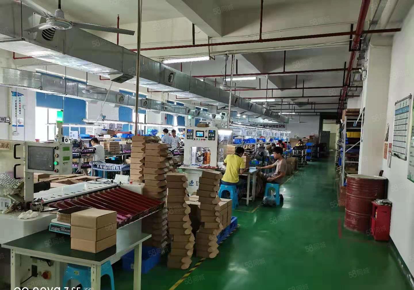 现成装修地坪漆厂房出租