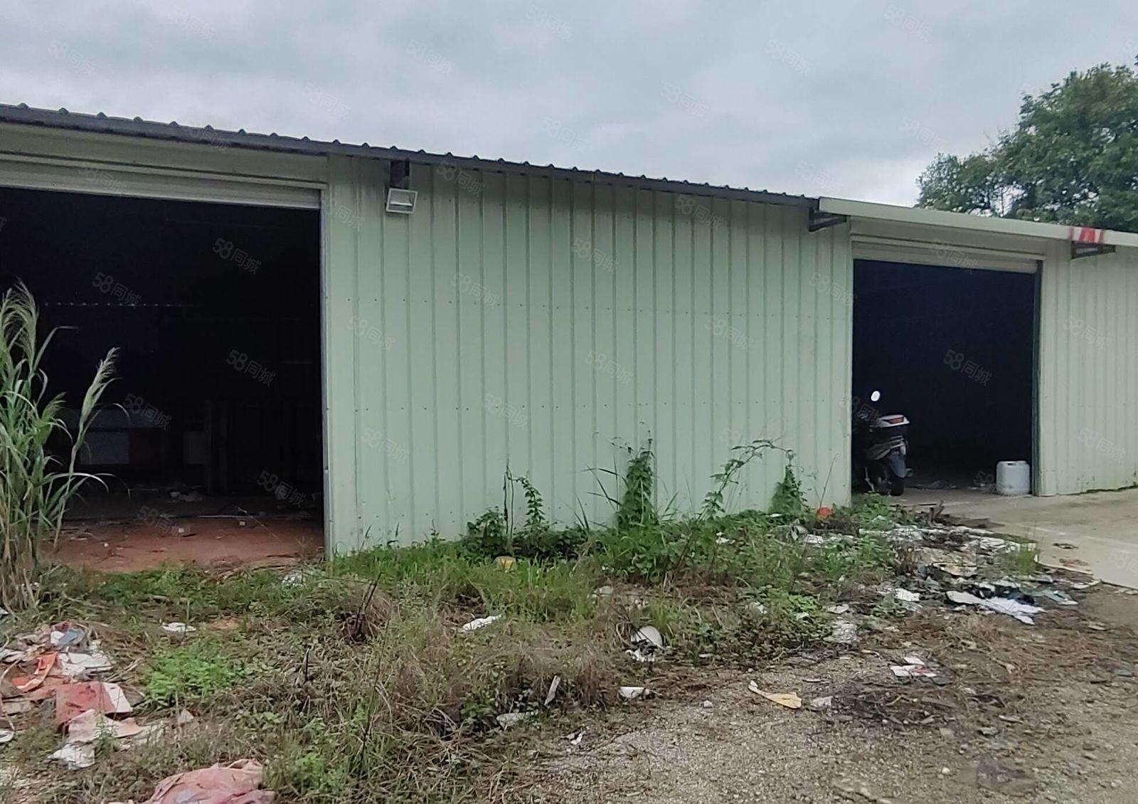 新圩500平小独院铁皮厂房出租
