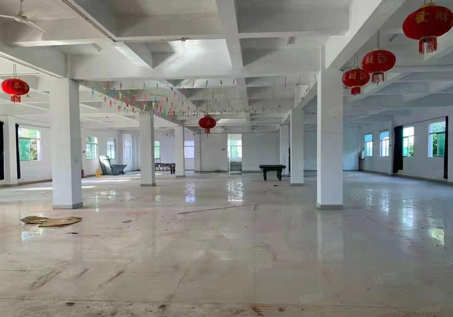 惠阳秋长花园式厂房，红本可办环评，园区空地大可分租