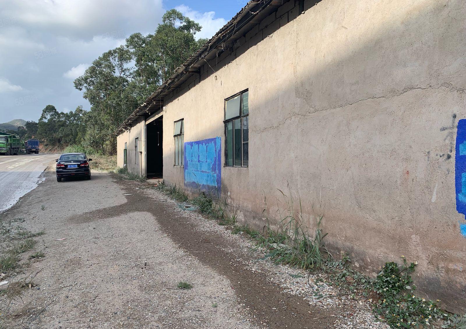 临坪地1公里 1000平独院出租 大路边上 随时可以看