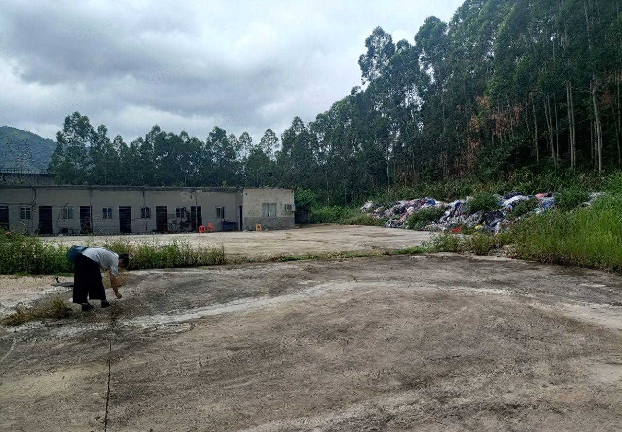 惠州永湖靠山边独门独院钢构厂房2000平招租，空地4000平