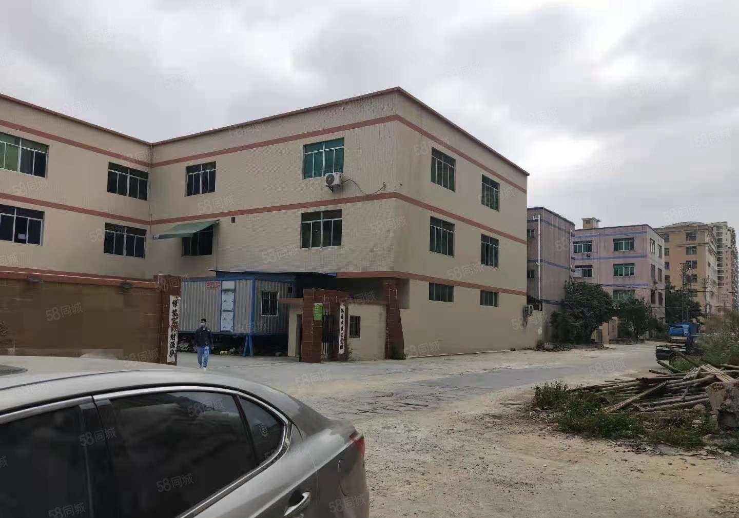 惠阳秋长洋纳村6650方独门独院红本厂房出租无公摊原房东村委