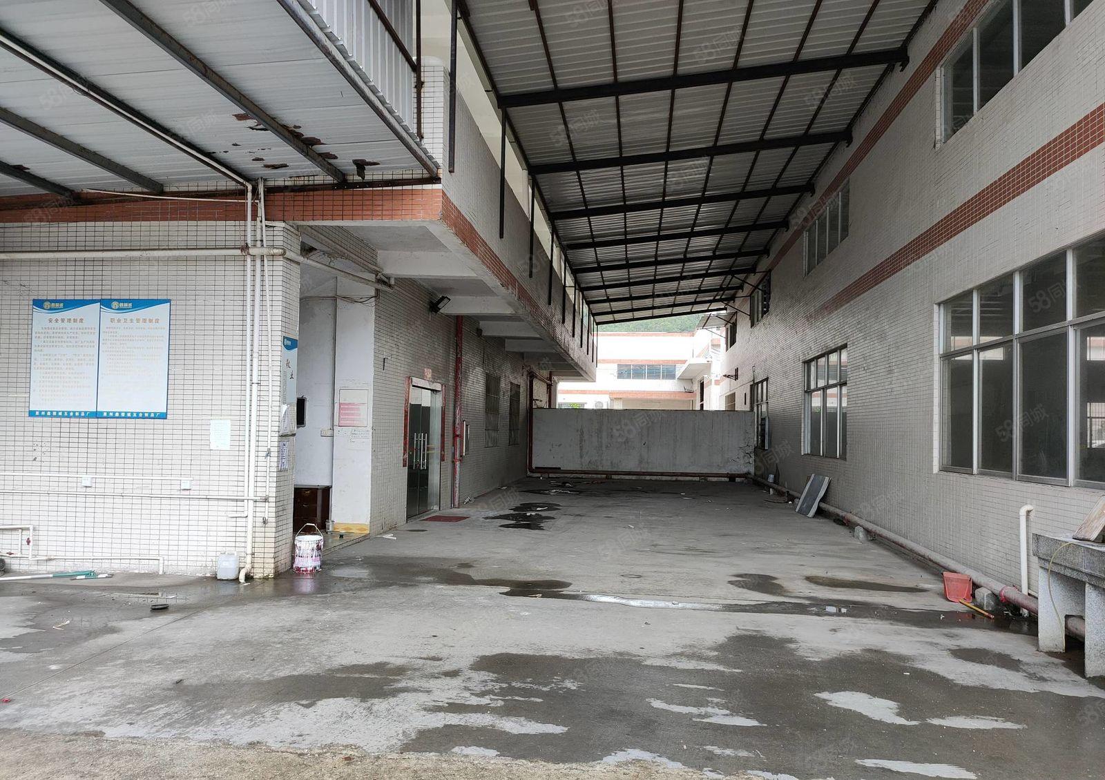 惠阳新圩镇原房东独门独院2600平方钢构厂房招租临近深圳坪地