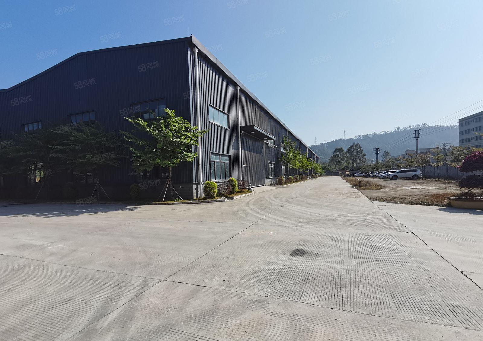 （带行车）惠阳钢构厂房出租，滴水9米高，空地面积3千，可分租