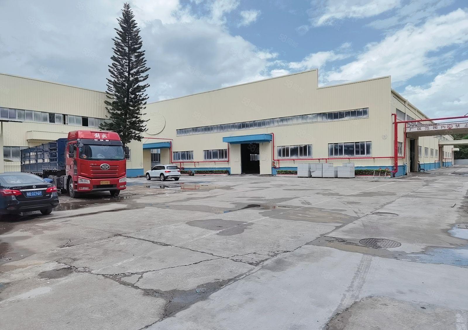 惠阳 沙田5000平独院钢构厂房出租实际面积原房东出租