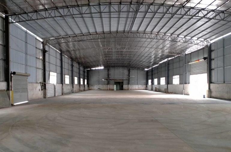 万里工业区新出独栋原房东钢构厂房1000平方可分租低价13元