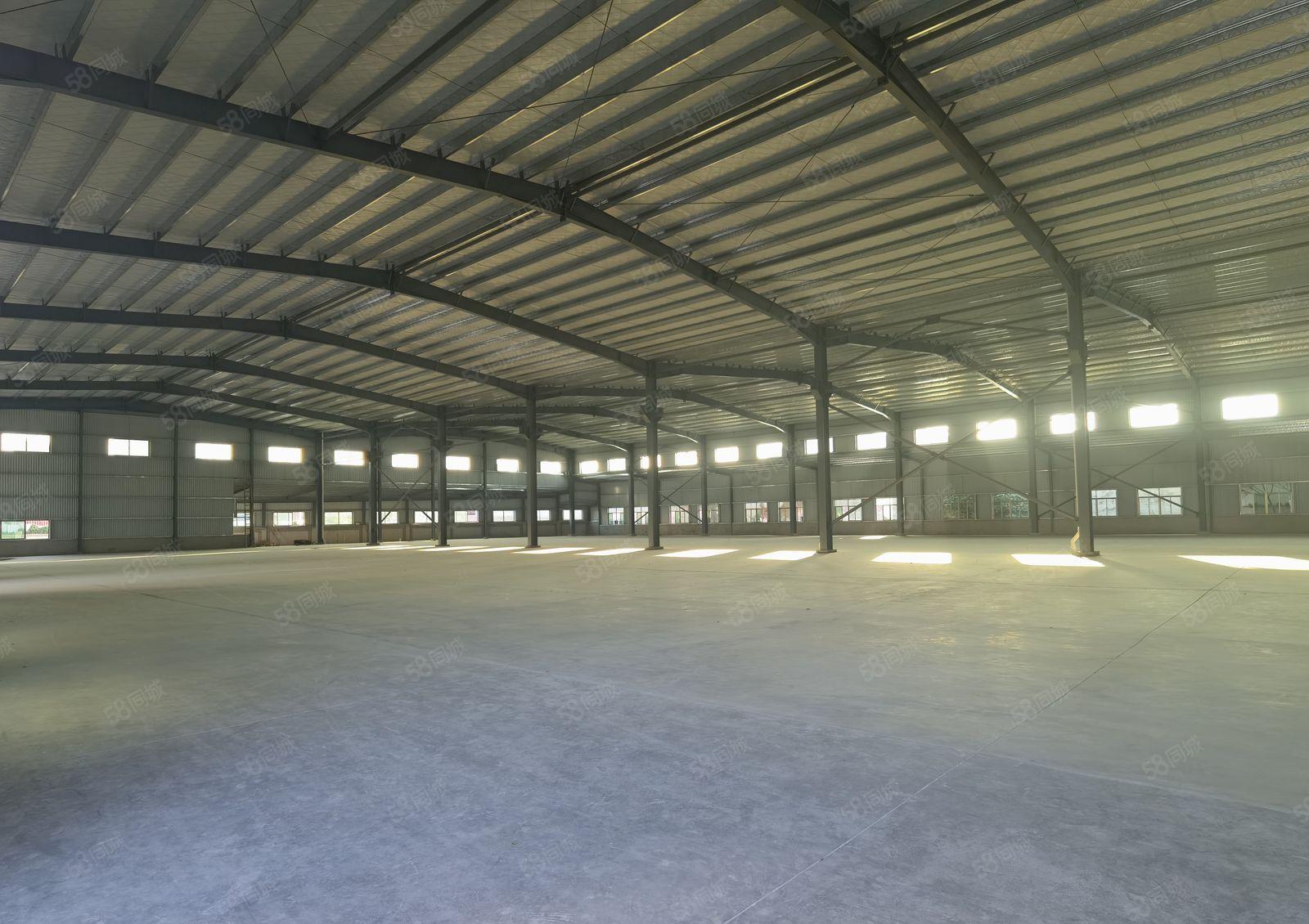 超大空地！秋长滴水8.6米钢结构厂房仓库低价出租3200平