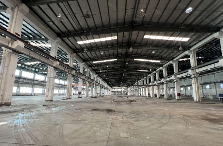 镇隆原房东红本钢构厂房3000平出租滴水高13米带10吨行车