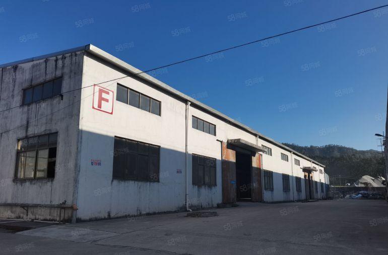 红本独栋钢构厂房出租 2200平方 可分租 靠山边 滴水7米