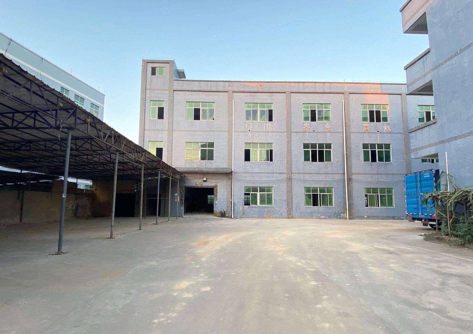 惠阳秋长白石原房东独门独院标准厂房3层共5400平出租