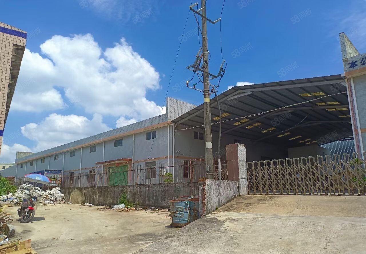 独门独院大型成熟工业园区钢构厂房滴水8米离高速口1公里