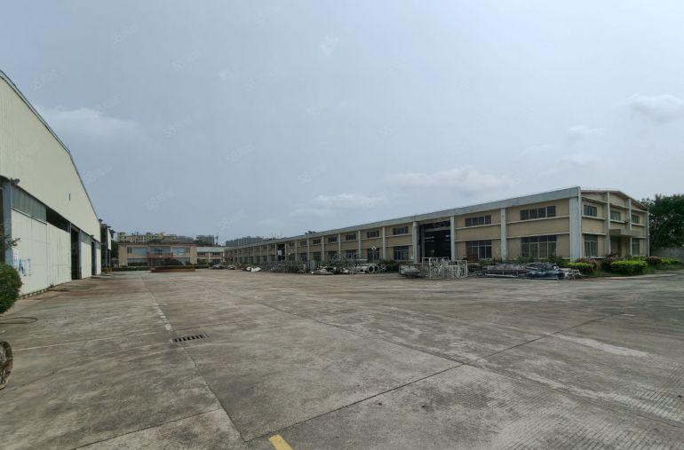 新圩长布独院11000平方滴水7米原房东单一层厂房出租可分租